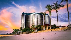 Giant Hotel near the Beach in the South of Thailand